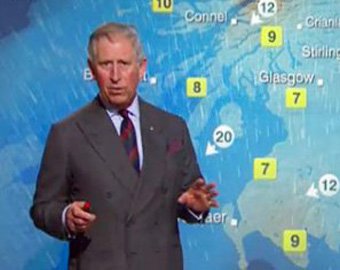Принц Чарльз выругался в эфире прогноза погоды