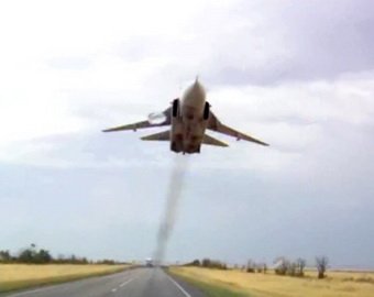 Трюки россиян на Су-24 взорвали Сеть