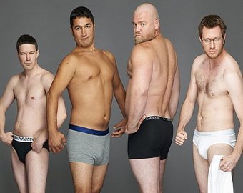 Обычные мужчины снялись в рекламе нижнего белья от звезд спорта