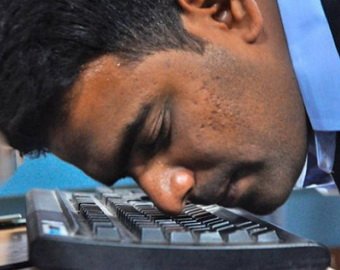 Житель Индии установил рекорд скорости набора текста носом