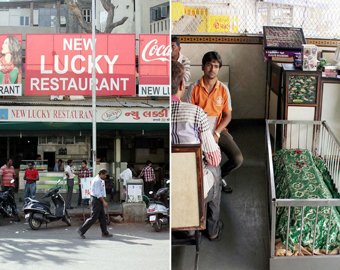 Индиец открыл ресторан на кладбище