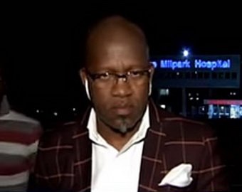 Репортера из ЮАР ограбили в прямом эфире