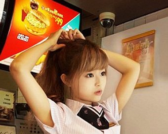 Тайскую официантку назвали "богиней McDonald"s"