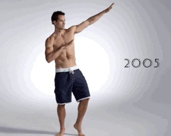 Видео эволюции мужских купальников набирает популярность в сети