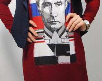 Мусульманское платье с портретом Путина стало хитом модного показа