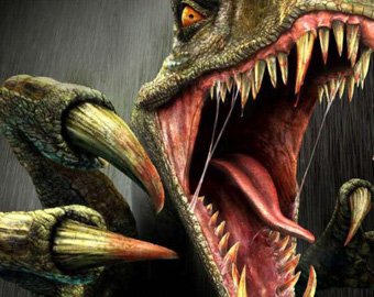 На парковке в Австралии завелся динозавр