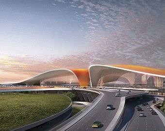 Китайцы посмеялись над дизайном нового аэропорта — он "похож на храм вагины"