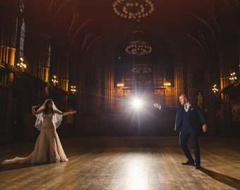 Британская пара устроила свадьбу в стиле фильмов о Гарри Поттере