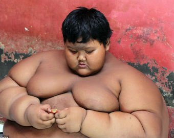 Самый толстый в мире ребенок сел на диету
