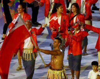 Спортсмен из сборной Тонга стал звездой интернета