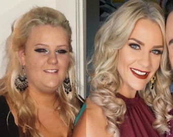 25-летняя девушка похудела на 92 килограмма