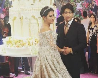 Дочь таджикского олигарха вышла замуж в платье за 40 млн