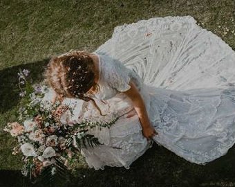 В Шотландии нашли 150-летнее свадебное платье