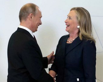Хиллари Клинтон рассказала о «мужской» привычке Путина (ФОТО, ВИДЕО)