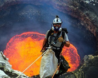 Эфиопский вулкан улыбнулся