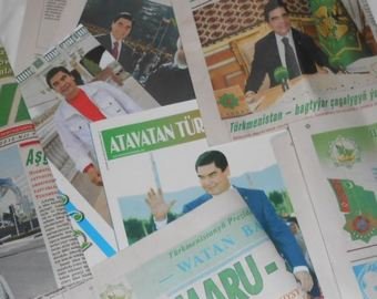 В Туркмении объявлена охота на тех, кто использует портреты президента как туалетную бумагу