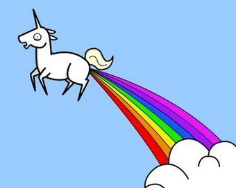 Илона Маска обвинили в краже картинки с пукающим единорогом