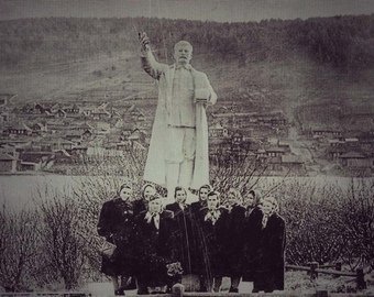 В Челябинской области в пруду нашли памятник Сталину