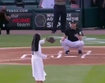 Монахиня стала героиней бейсбольного матча в США