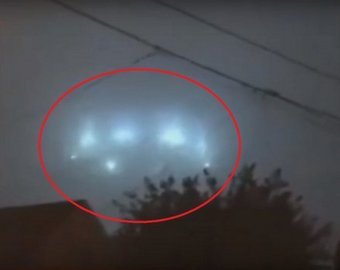 Гигантский НЛО шокировал жителей Калифорнии