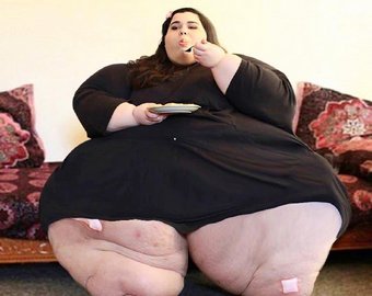 Женщина похудела на 209 килограммов и смогла встать с дивана