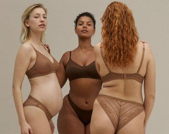 Покупателей порадовали женские тела без фотошопа в рекламе нижнего белья