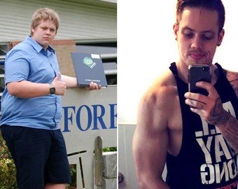 157-килограммовый мужчина стал мускулистым красавцем