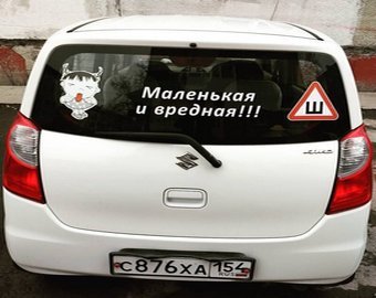Пользователи соцсети подняли на смех автомобилистку из Приморья
