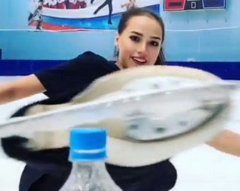 Алина Загитова опубликовала видео своего падения