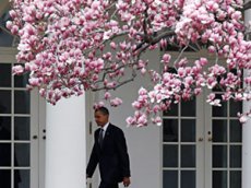 Барака Обаму не пустили в Белый дом