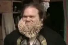 Простой финский парень "отрастил" бороду из 1600 зубочисток