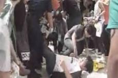 ЧП в токийском метро: сумасшедший эскалатор