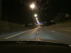 Стритресейры устроили гонку на Киевском шоссе