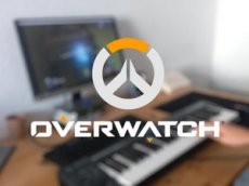 Геймер сыграл на рояле в Overwatch при помощи миди-клавиатуры