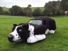 Фермер построил собаку-автомобиль