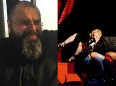 Максим Фадеев опубликовал видео падения Мадонны на сцен