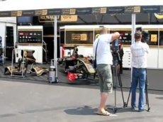 Гимн РФ в исполнении болида Формулы-1