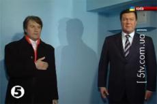 Ющенко и Януковича воссоздали в воске