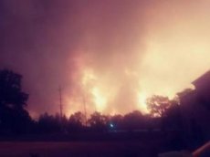 Огненный торнадо в Калифорнии