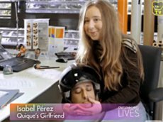 Пародийный ролик о человеке, родившемся без тела