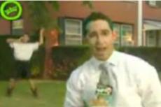 На каждого репортера найдется свой идиот