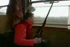 Как лидер ЛДПР из окна поезда стрелял