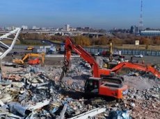 Омич снял аэроклип про разрушение «Арены Омск»