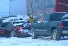 Рождественские метели в США. Eсть жертвы