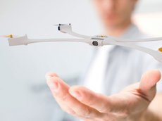 Создан гибкий квадрокоптер-браслет