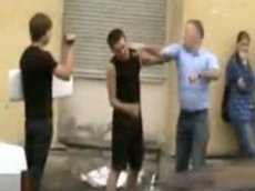 Владелец Maybach напал на "Наших"