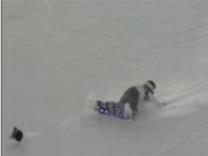 Падение и победа сноубордиста Шона Уайта на X Games