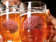 Реакцию головного мозга на алкоголь показали на видео в YouTube