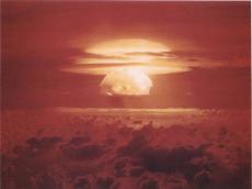 Испытание самой мощной в мире термоядерной бомбы