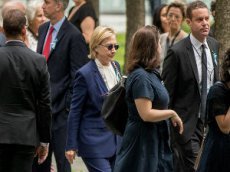 Хиллари Клинтон стало плохо на церемонии «9/11»